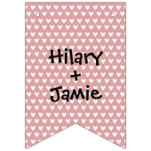 Bannière À Fanions Tracteur personnalisé Pays Barne Mariage rustique (Premier drapeau)