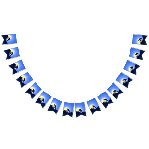 Bannière À Fanions Travailleur de toiture