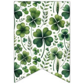 Bannière À Fanions Trèfles apaisants (Troisième drapeau)
