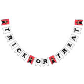 Bannière À Fanions Trick ou Treat Halloween (Tout)