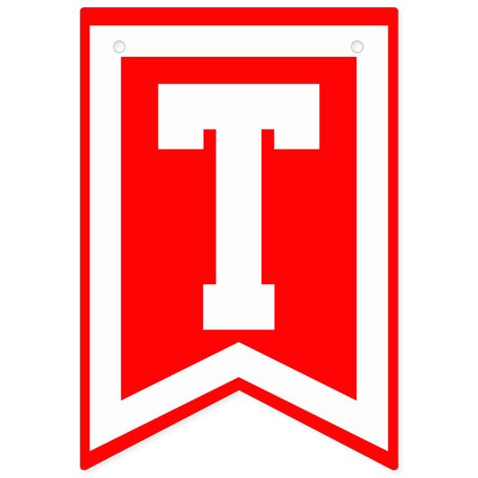 Bannière À Fanions Trinité-et-Tobago (Premier drapeau)