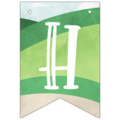 Bannière À Fanions Trou en un joyeux anniversaire, Boy Golf (Deuxième drapeau)