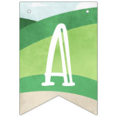 Bannière À Fanions Trou en un joyeux anniversaire, Boy Golf (Troisième drapeau)