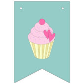 Bannière À Fanions Turquoise illusima (Premier drapeau)