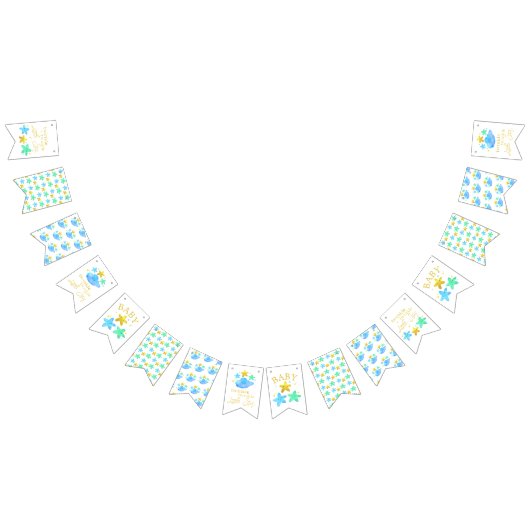 Bannière À Fanions Twinkle Twinkle Little Star Baby shower (Tout)