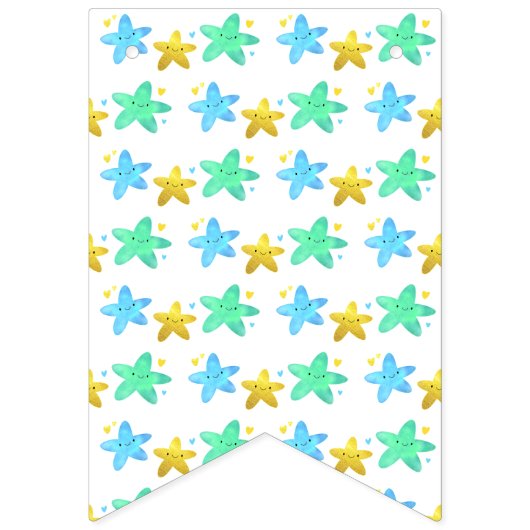 Bannière À Fanions Twinkle Twinkle Little Star Baby shower (Deuxième drapeau)