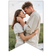 Bannière À Fanions Tying the Knot Photo (Premier drapeau)