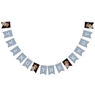 Bannière À Fanions Tying The Knot Photo LGBTQ