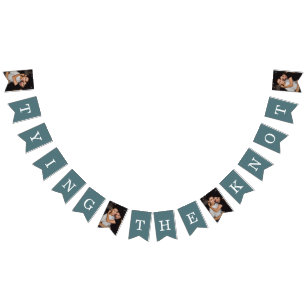 Bannière À Fanions Tying The Knot Photo LGBTQ