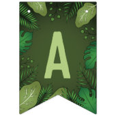 Bannière À Fanions Tyrannosaurus Rex T-rex Dinosaur Joyeux anniversai (Troisième drapeau)