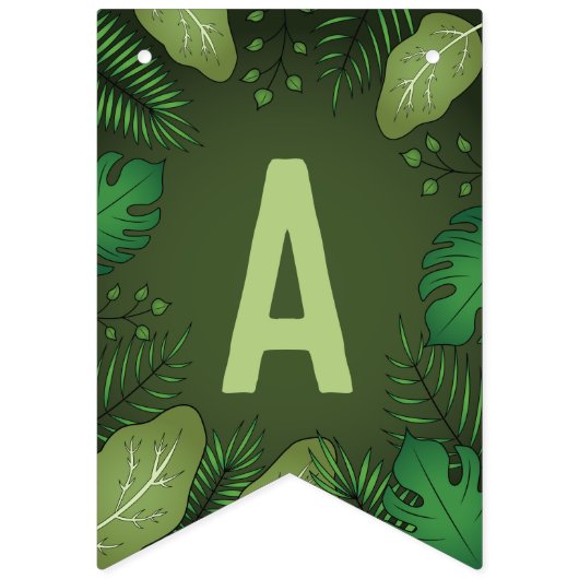 Bannière À Fanions Tyrannosaurus Rex T-rex Dinosaur Joyeux anniversai (Troisième drapeau)