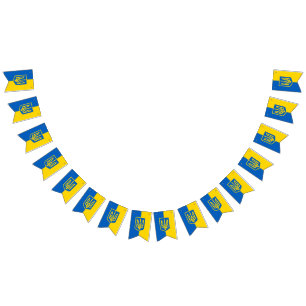 Bannière À Fanions Ukraine, Ukraine