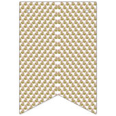 Bannière À Fanions un arrière - plan blanc avec des feuilles verts (Troisième drapeau)