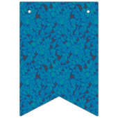 Bannière À Fanions un arrière - plan bleu et noir avec un motif (Deuxième drapeau)