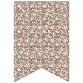 Bannière À Fanions un arrière - plan noir avec une patte rouge, verte (Deuxième drapeau)