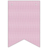 Bannière À Fanions un arrière - plan rose et blanc aux lignes ondulée (Deuxième drapeau)