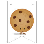 Bannière À Fanions Un Bébé Cookie Premier anniversaire (Premier drapeau)