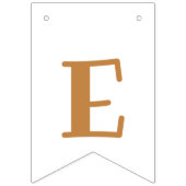 Bannière À Fanions Un Bébé Cookie Premier anniversaire (Troisième drapeau)