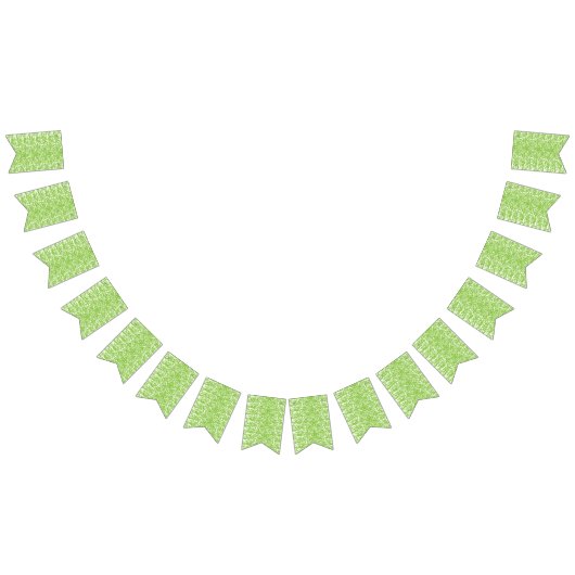 Bannière À Fanions un fond abstrait vert et blanc (Tout)