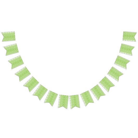 Bannière À Fanions un fond abstrait vert et blanc (Tout)
