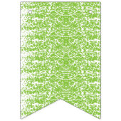 Bannière À Fanions un fond abstrait vert et blanc (Troisième drapeau)