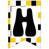 Bannière À Fanions Un garçon heureux 1er anniversaire (Deuxième drapeau)