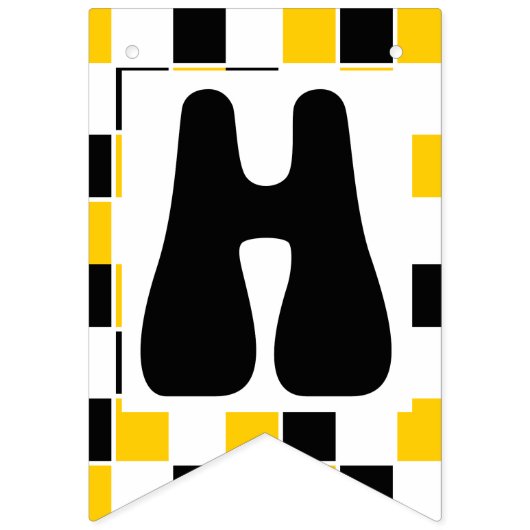 Bannière À Fanions Un garçon heureux 1er anniversaire (Deuxième drapeau)