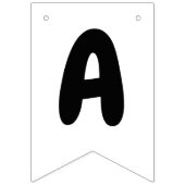 Bannière À Fanions Un heureux Mec/Gal 1er Anniversaire Smiley Jaune (Troisième drapeau)