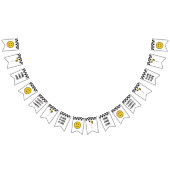 Bannière À Fanions Un joyeux Mec Jaune sourire premier garçon 1er ann (Tout)