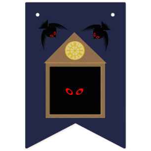 Bannière À Fanions Un manque de générosité de Ravens Halloween