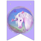 Bannière À Fanions Un paradis mauve (Deuxième drapeau)