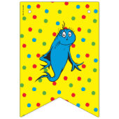 Bannière À Fanions Un poisson deux poissons - premier anniversaire (Premier drapeau)