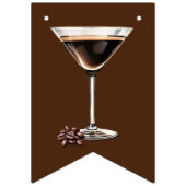 Bannière À Fanions Un Tini Un Peu Plus Ancien, Espresso Martini Anniv (Deuxième drapeau)