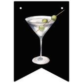 Bannière À Fanions Un Tini Un Peu Plus Ancien, Martini Thématique Ann (Deuxième drapeau)