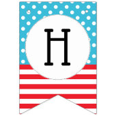 Bannière À Fanions Une chose deux | Jumeaux (Deuxième drapeau)