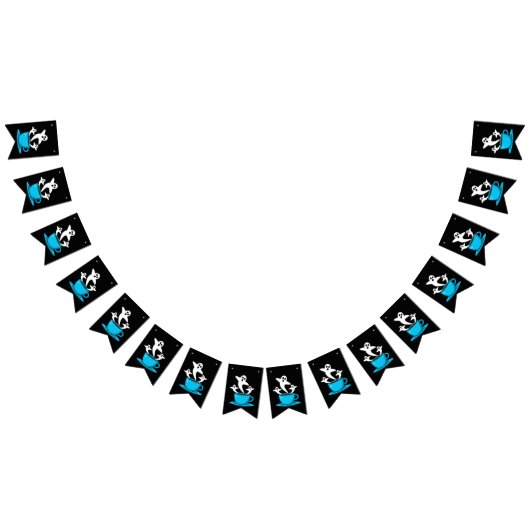 Bannière À Fanions Une coupe de café fumeur fantôme (Tout)