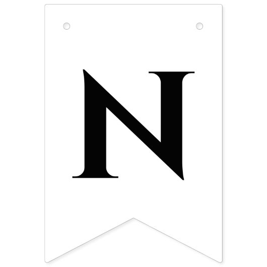 Bannière À Fanions Une douce Pêche Première fête d'anniversaire (Deuxième drapeau)