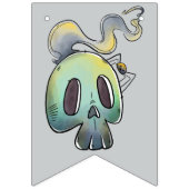 Bannière À Fanions Une fête d'Halloween (Premier drapeau)