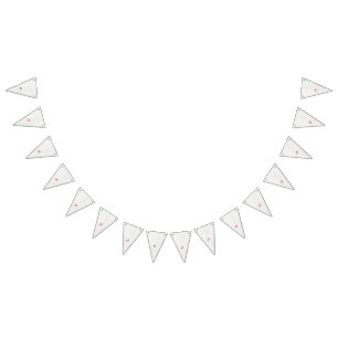 Bannière À Fanions une paire de feuilles rouges sur un arrière - plan