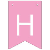 Bannière À Fanions Unicorne arc-en-ciel (Deuxième drapeau)