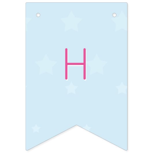 Bannière À Fanions Unicorne magique (Deuxième drapeau)