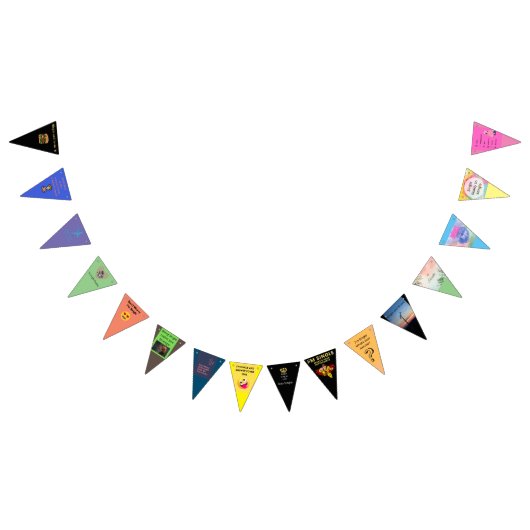 Bannière À Fanions Unique prêt à se mélanger, Unique et fort (Tout)