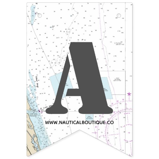 Bannière À Fanions URL du site ⚓ graphique nautique (Deuxième drapeau)