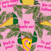 Bannière À Fanions Vacances de validation Pinky