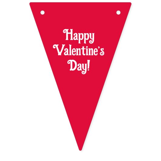 Bannière À Fanions Valentine (Premier drapeau)