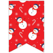 Bannière À Fanions Versatile Four-Design Christmas Party Bunting (Deuxième drapeau)