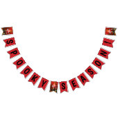 Bannière À Fanions Vibes éffrayantes Mikitiez halloween 3D multivers (Tout)