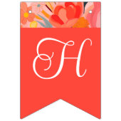 Bannière À Fanions Vibrant Garden Party (Deuxième drapeau)