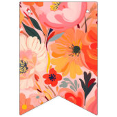 Bannière À Fanions Vibrant Garden Party (Premier drapeau)