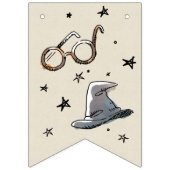 Bannière À Fanions Vintage Harry Potter Premier anniversaire (Premier drapeau)